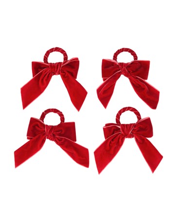 Anko 4 Pack Bow Napkin Rings
