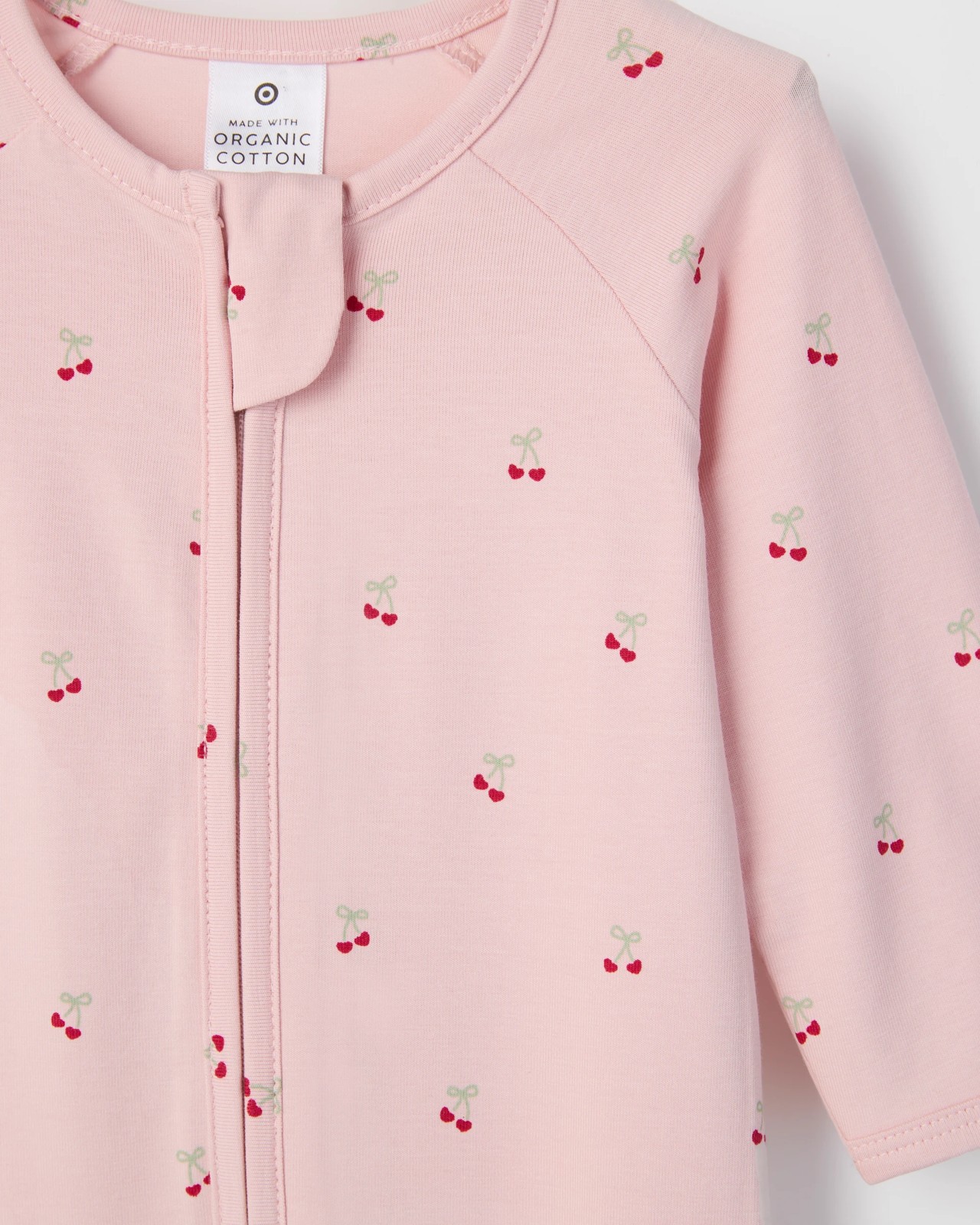 Baby Organic Cotton Print Zip Coverall 2 of 2