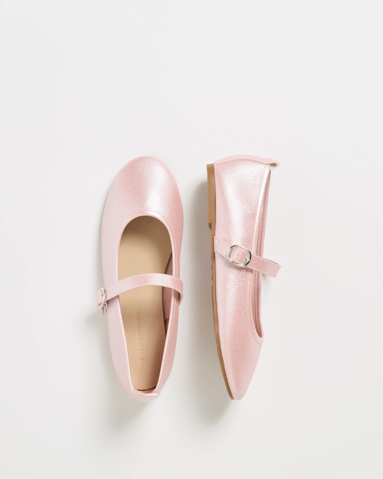 Mary Jane Strap Ballet Flats - Pink 3 of 3