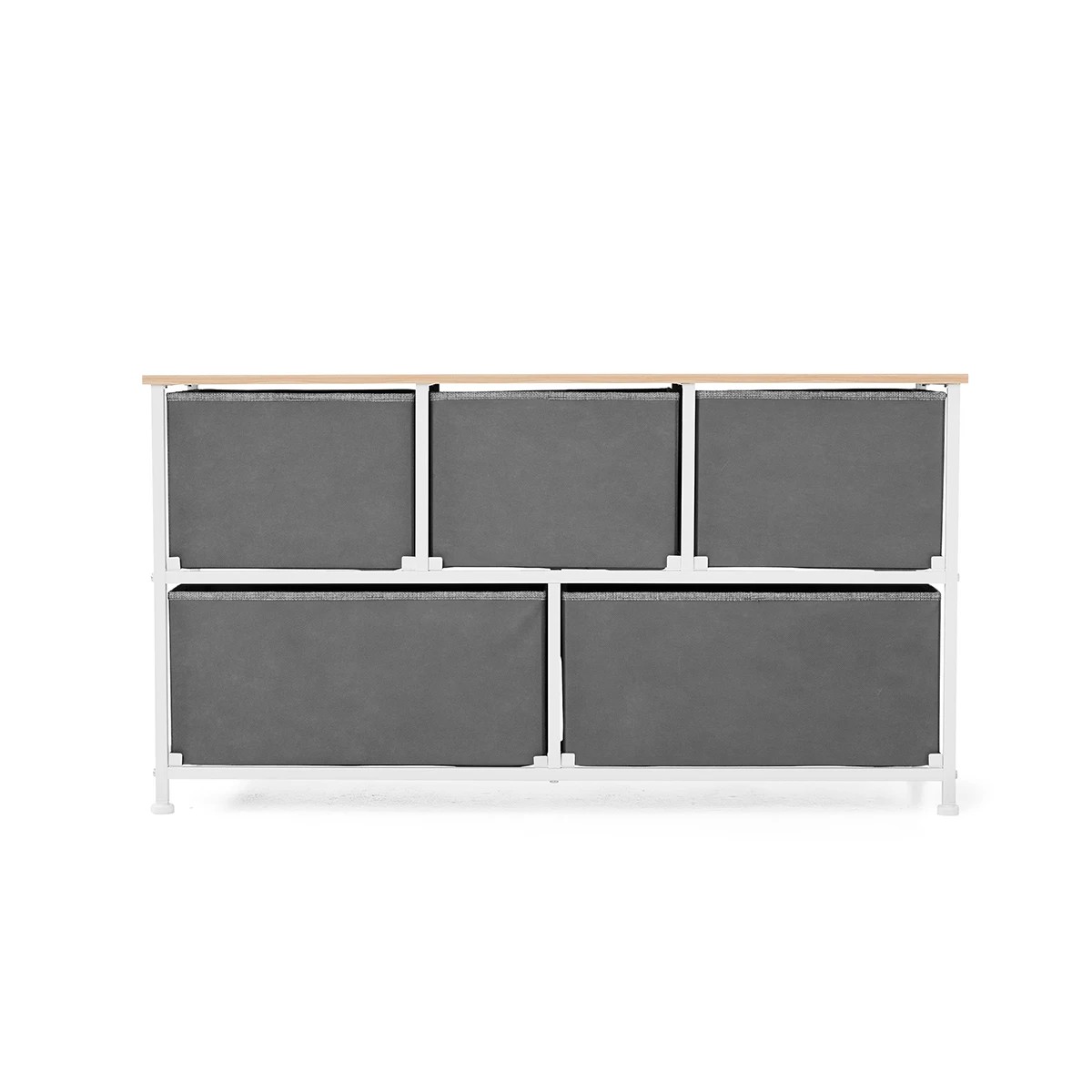 5 Drawer Chest, Grey - Anko 6 of 6