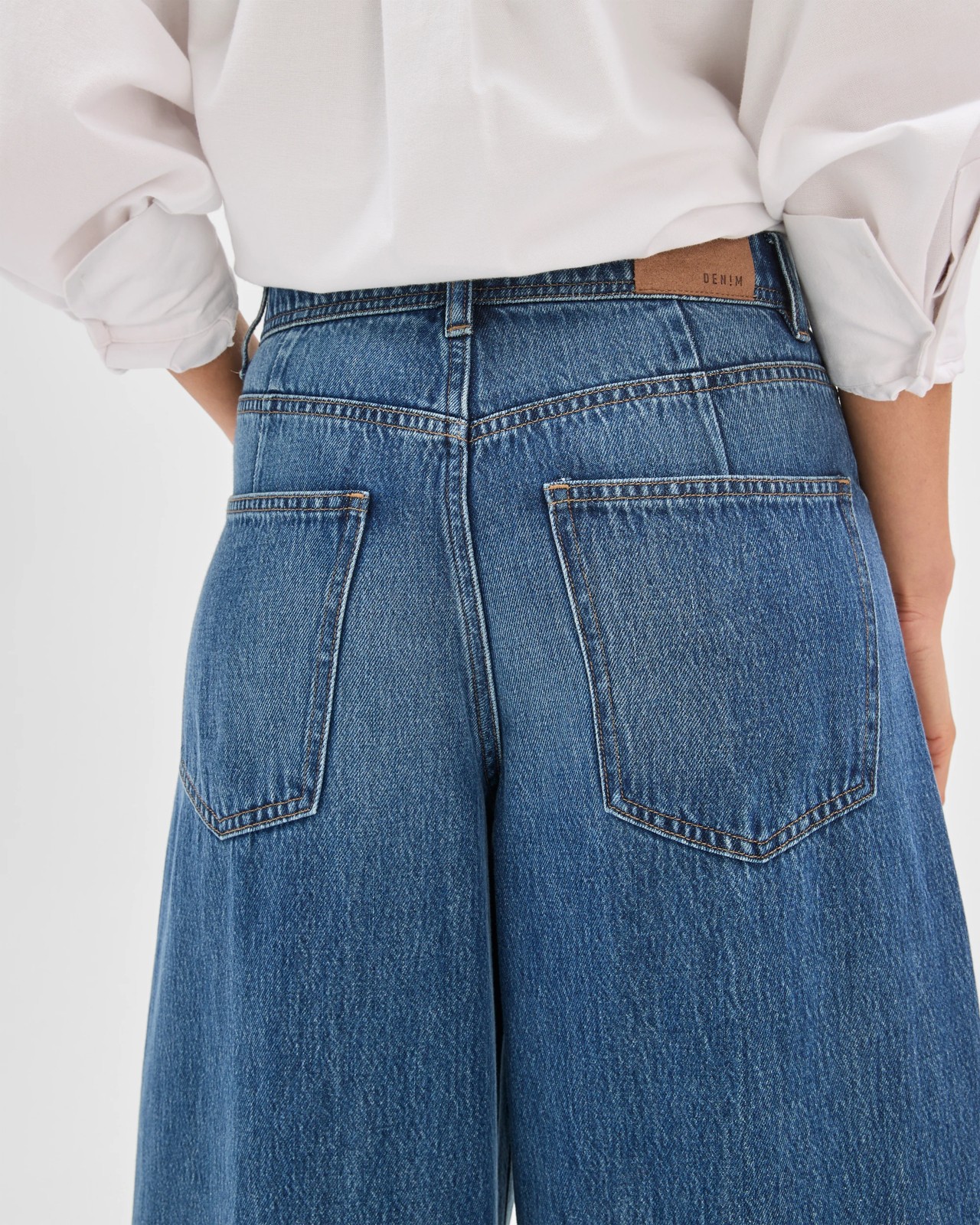 Airloom Slouch Wide Leg Denim Jeans 5 of 6