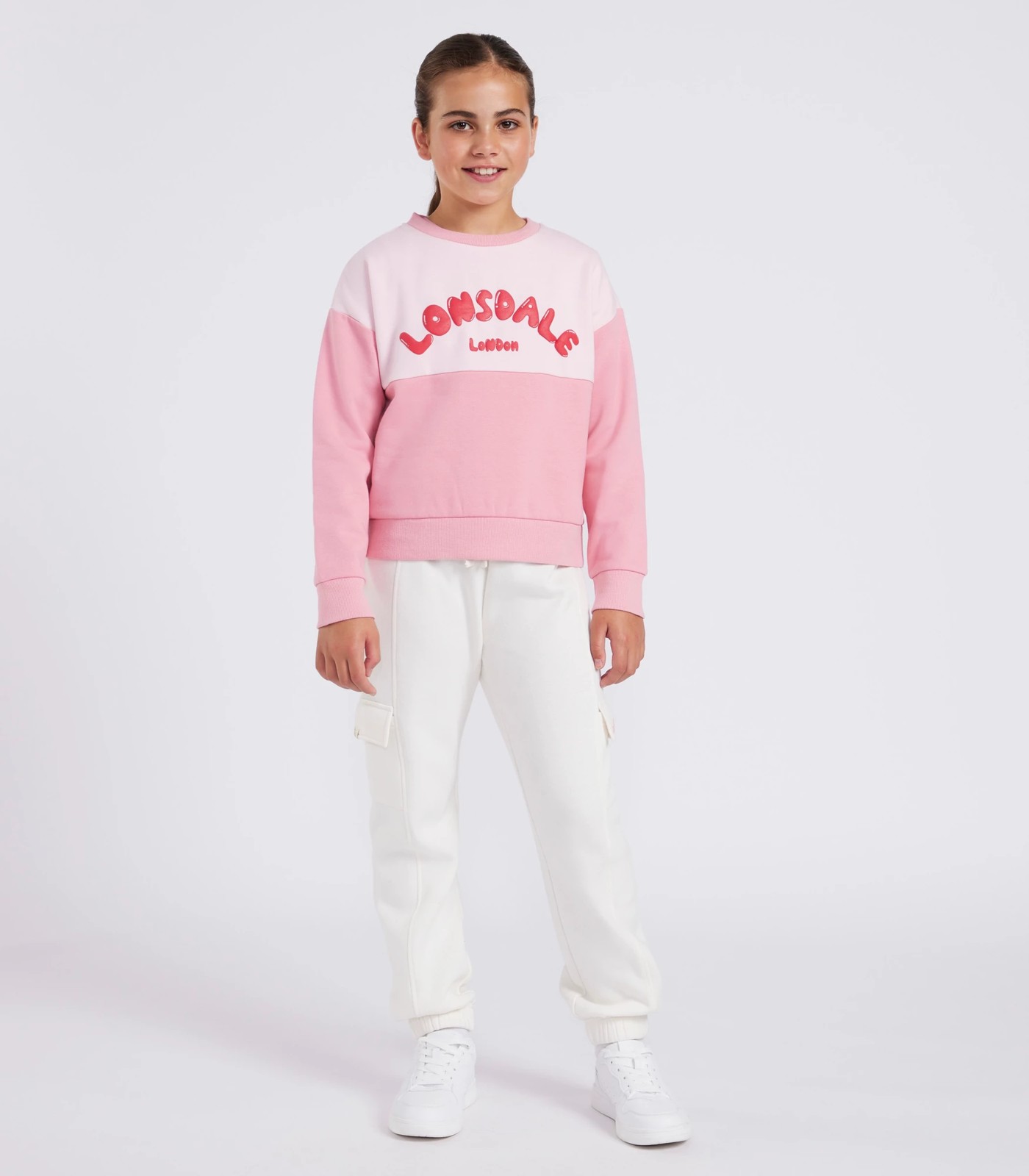 Lonsdale London Spliced Jumper - Florence | Target Australia