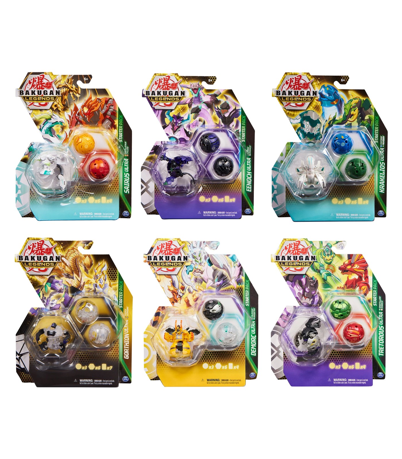 Bakugan Ultra Ball 1-Pack, Season 3, Assorted - Toys Clearance