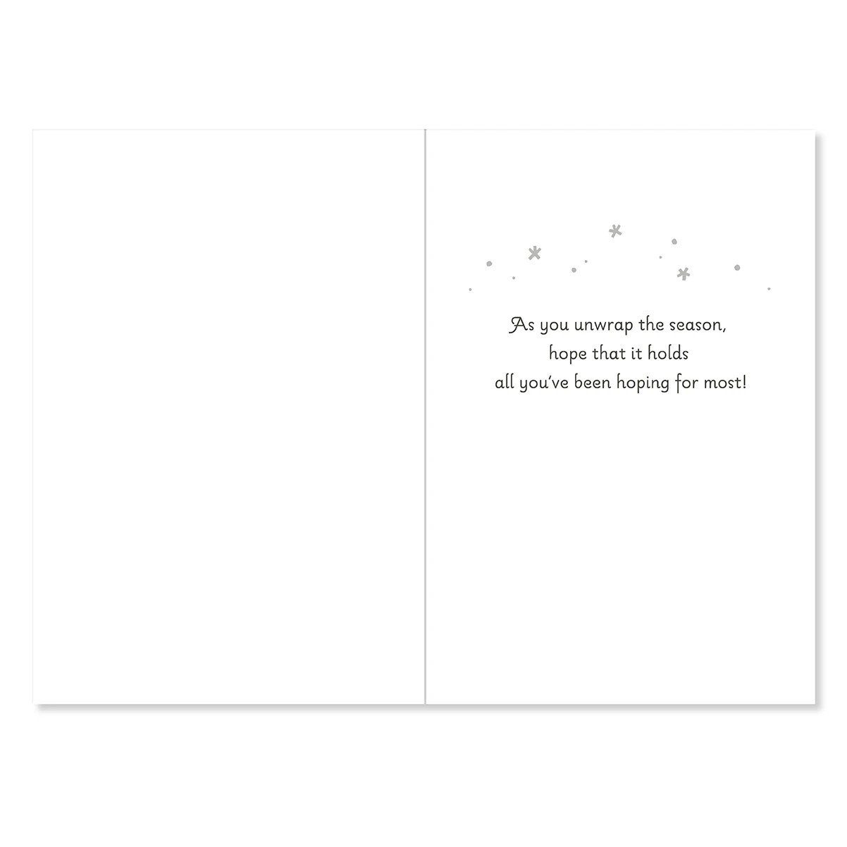 Hallmark Christmas Card - Bow 2 of 2