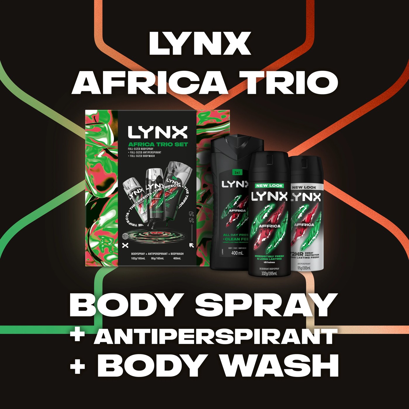 LYNX Africa Trio Gift Set 2 of 5