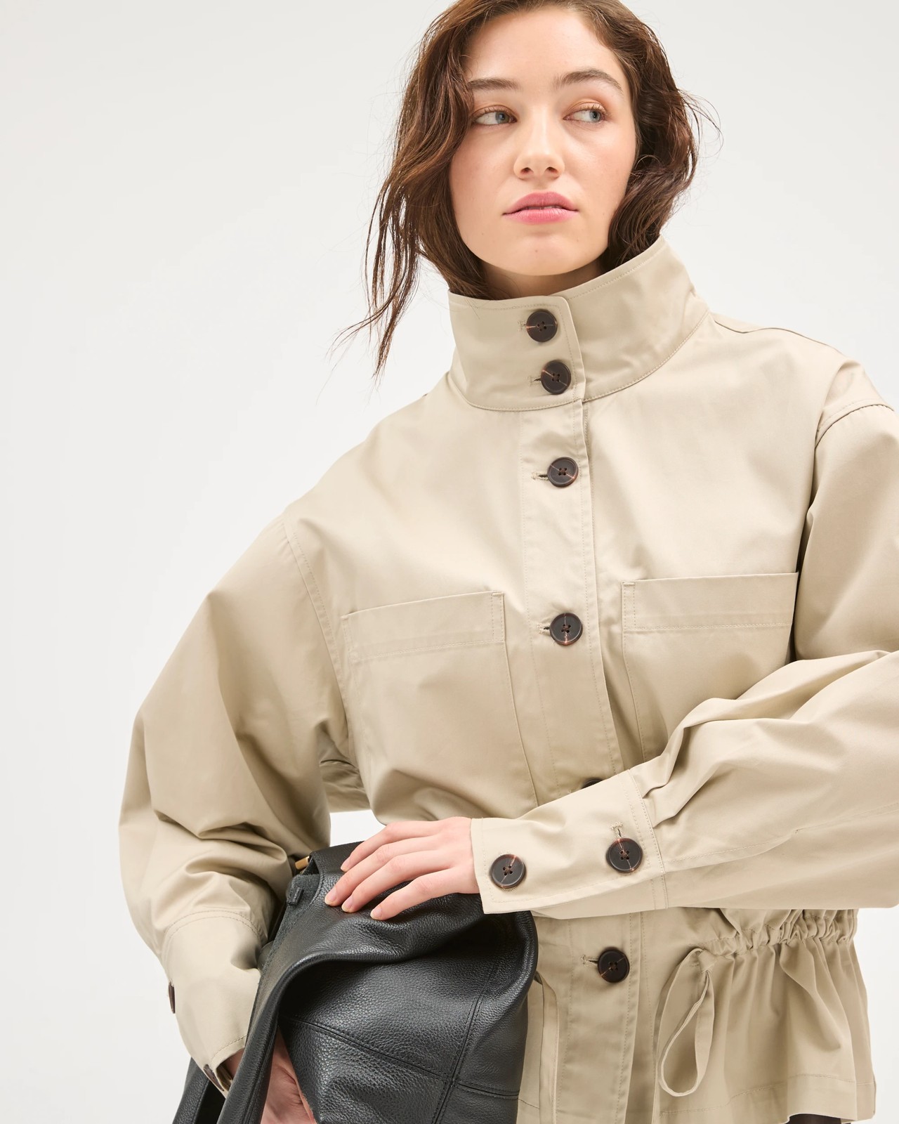 Lily Loves Australian Cotton Cinch Detail Jacket 5 of 6