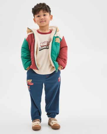 Disney Pixar Cars Reversible Puffer Jacket