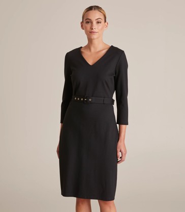 Preview Elbow Sleeve Sheath Dress