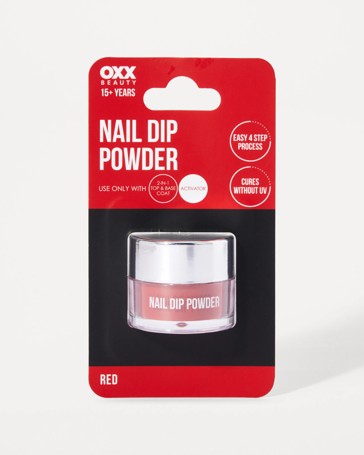 OXX Beauty Nail Dip Powder - Red