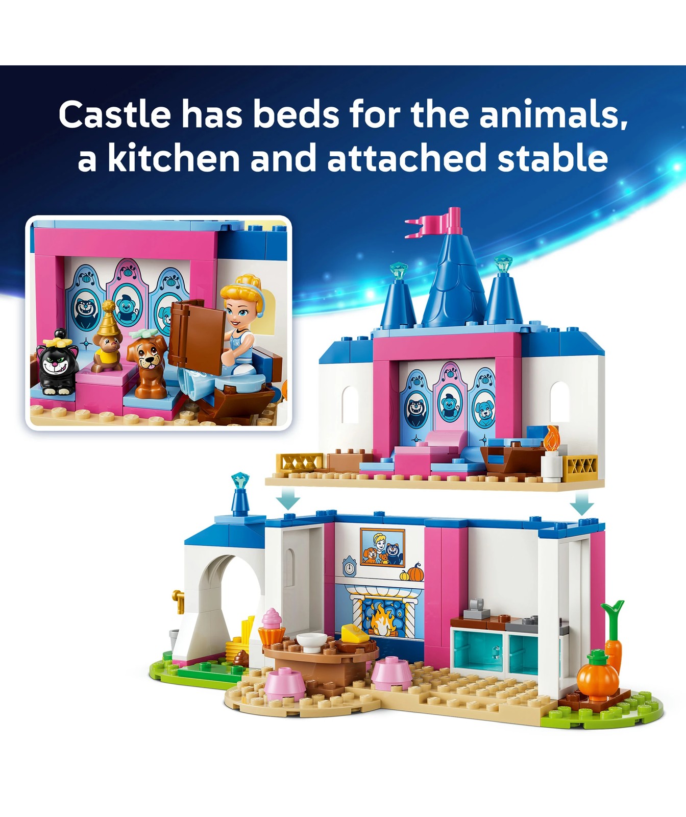LEGO® Disney Princess Cinderella Animal Friends Castle 43283 5 of 5