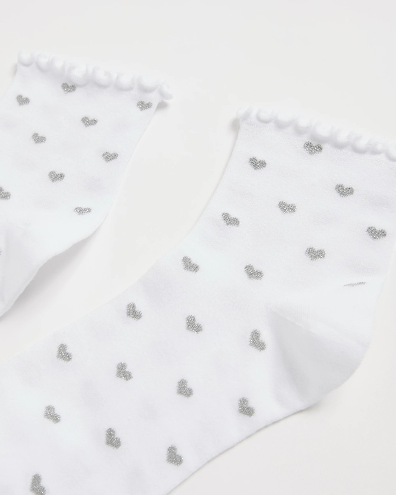 Frill Quarter Crew Socks 2 of 3