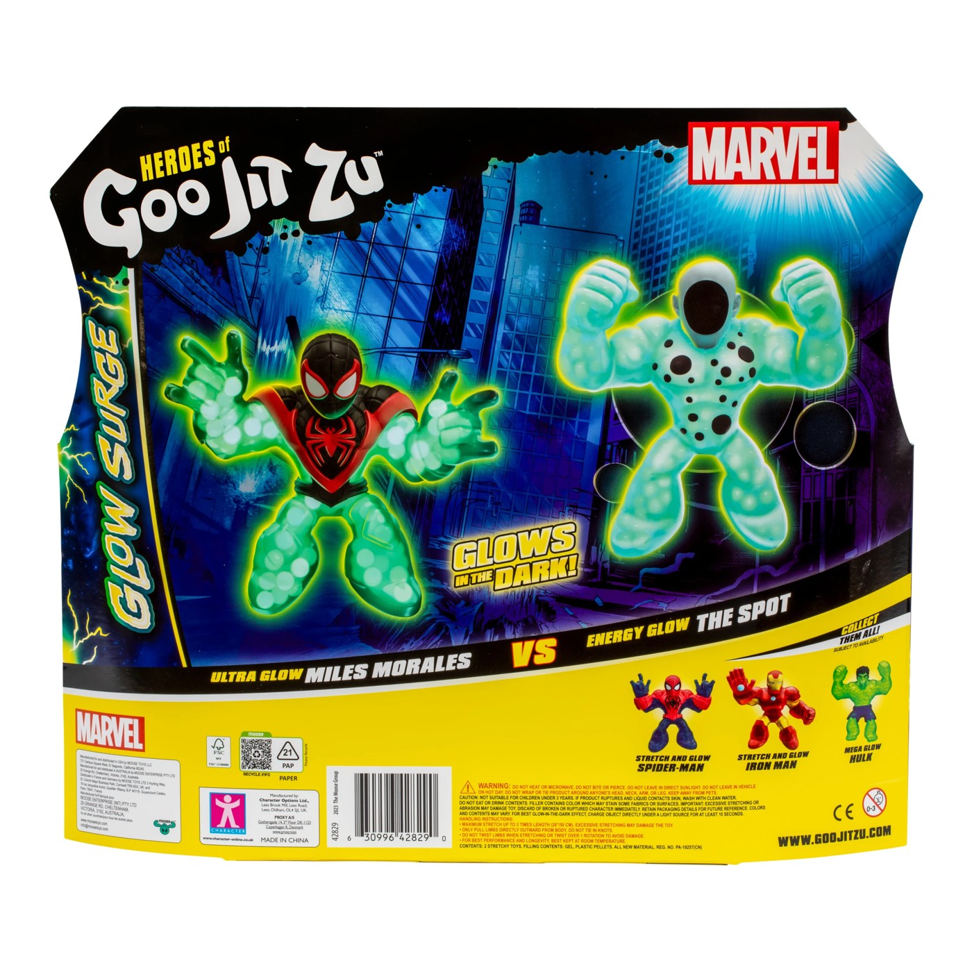 Hogjz Marvel Glow Surge Versus Pack 5 of 5