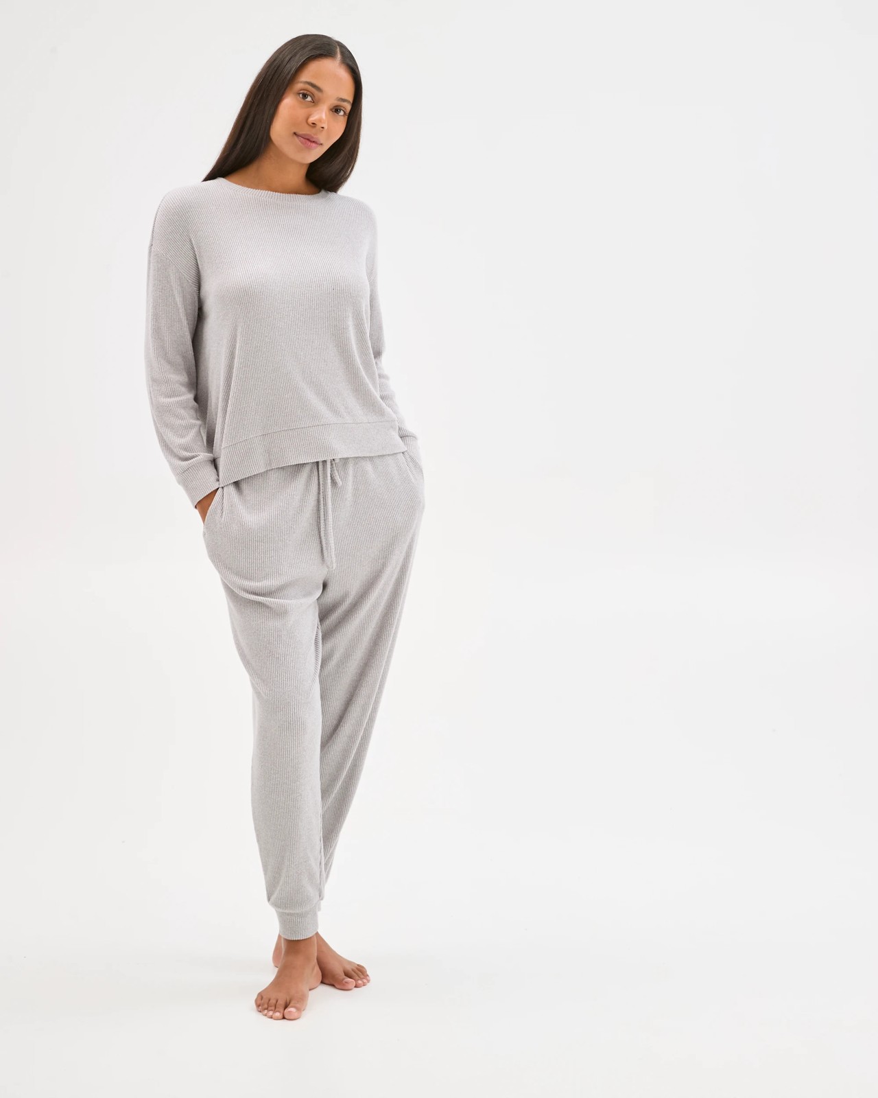 Cosy Rib Sleep Jogger Pants 4 of 5