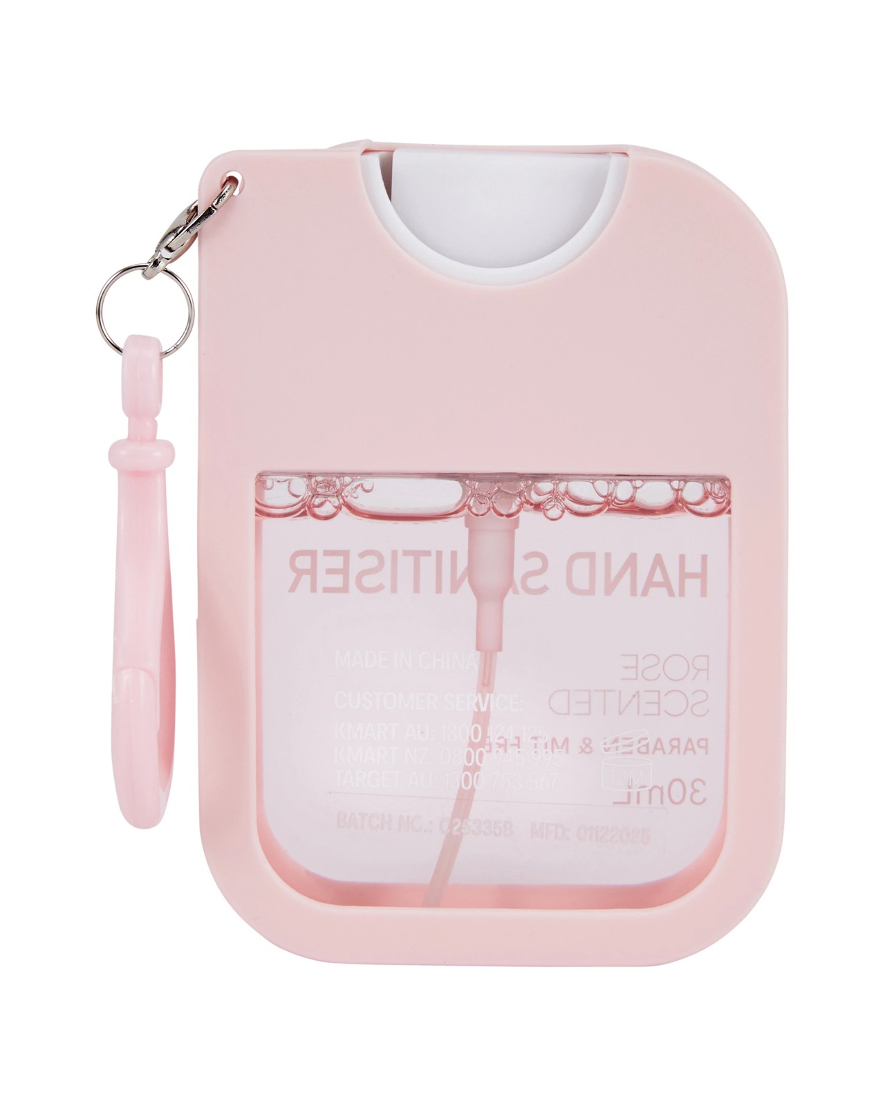 OXX Bodycare Hand Sanitiser 30ml - Rose Scented 4 of 6