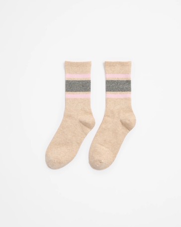 Sporty Stripe Crew Socks - AC-Lab