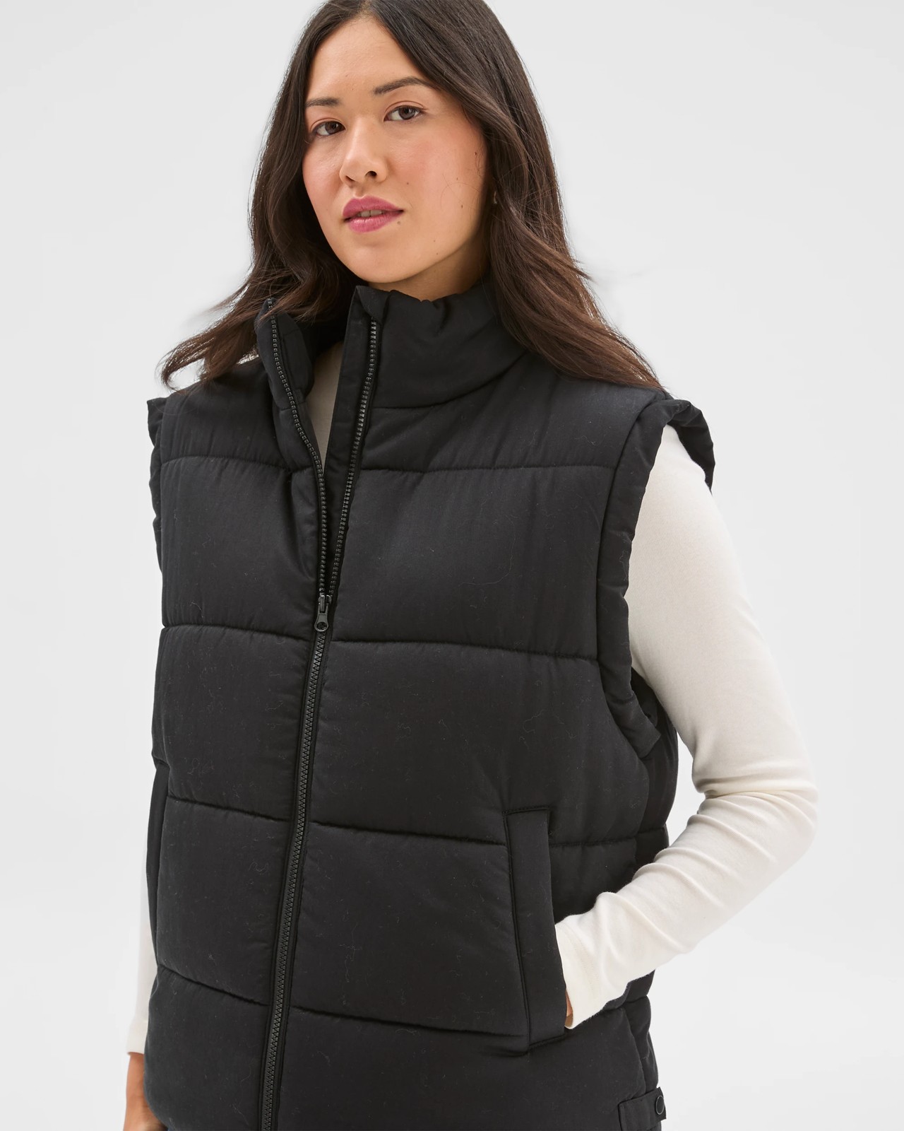 Oversized Quilted Vest 4 of 5