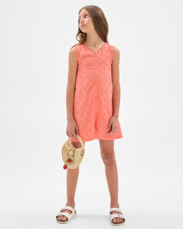 Cotton Broderie Woven Playsuit