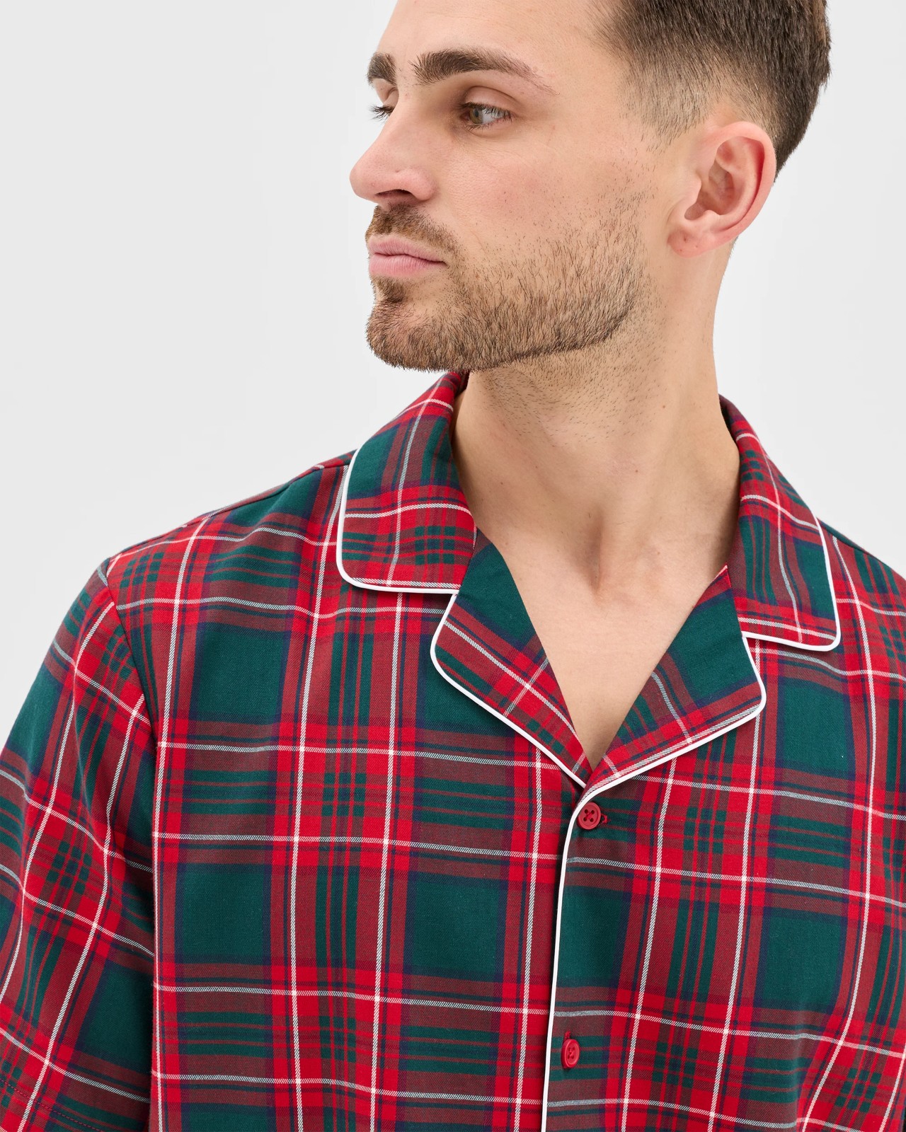 Family Matching Christmas Australian Cotton Mens Pyjama Set - Tartan 4 of 5