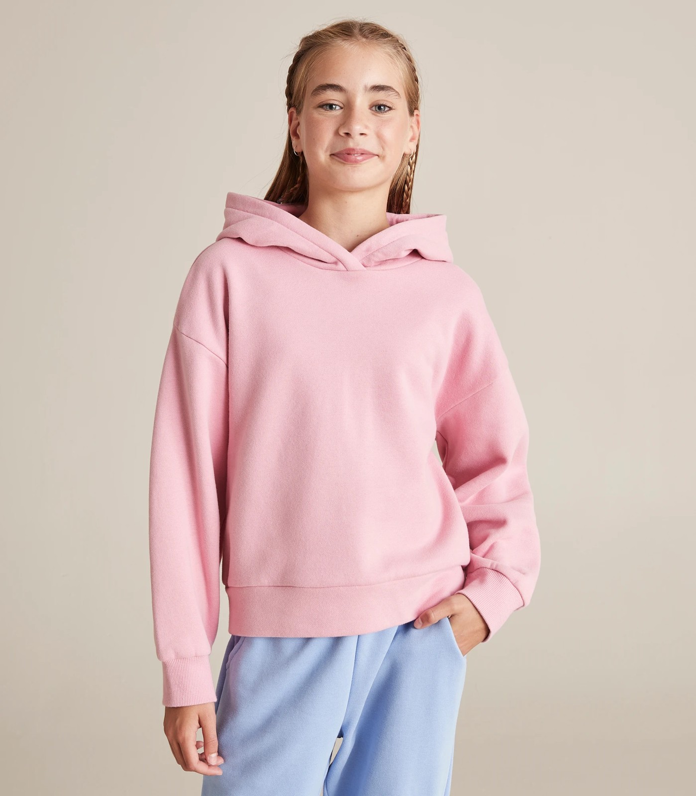 Print Fleece Hoodie | Target Australia