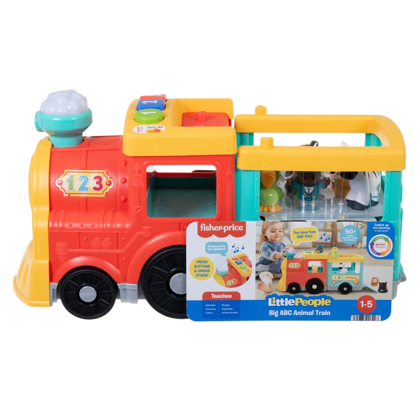 Fisher-Price - Little People - Big ABC Animal Train | Target Australia