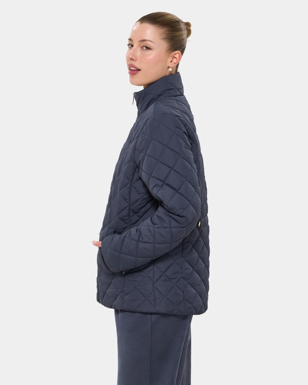 Fila Rumi Puff Jacket - Odyssey Grey 3 of 6