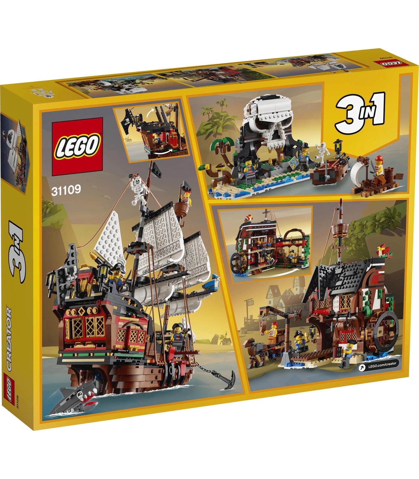 LEGO Creator Pirate Ship 31109 Target Australia