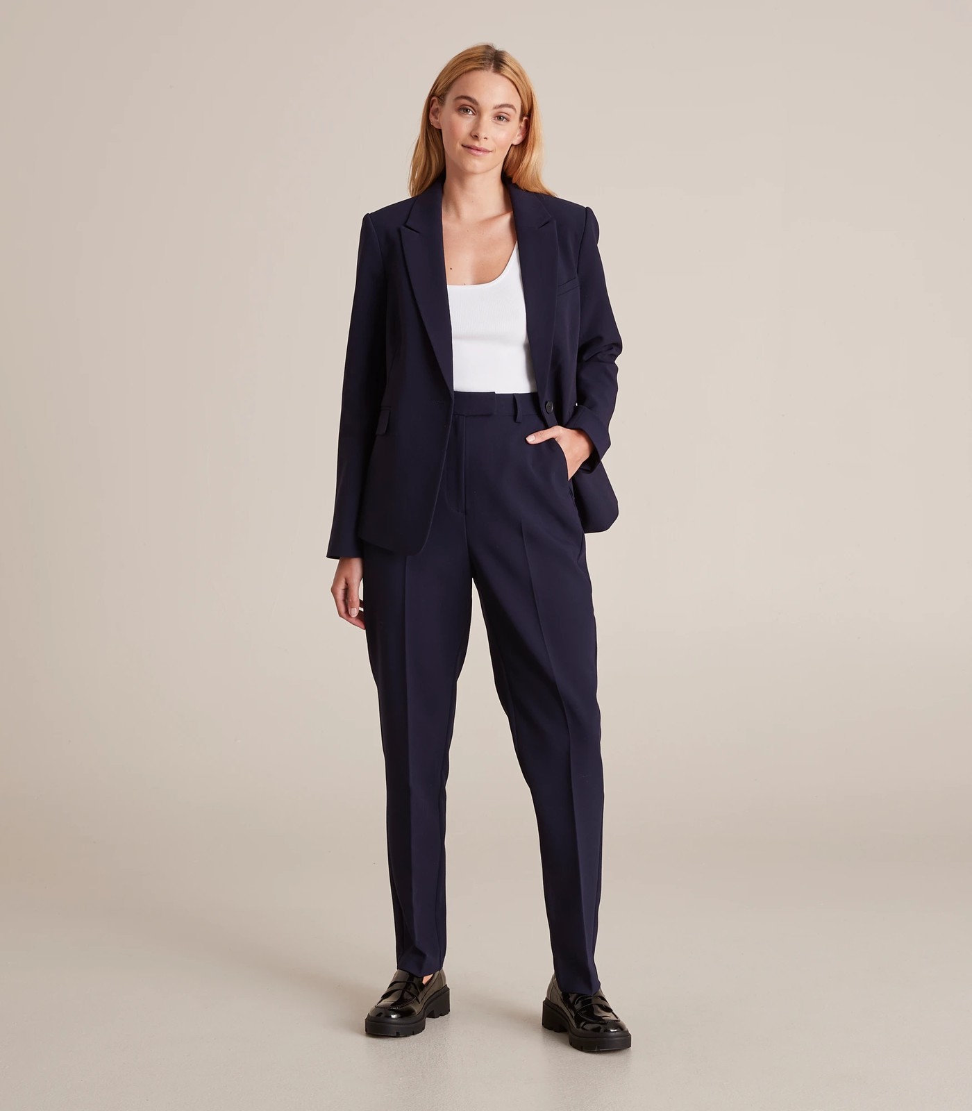 Preview High Waist Tapered Full Length Pants | Target Australia