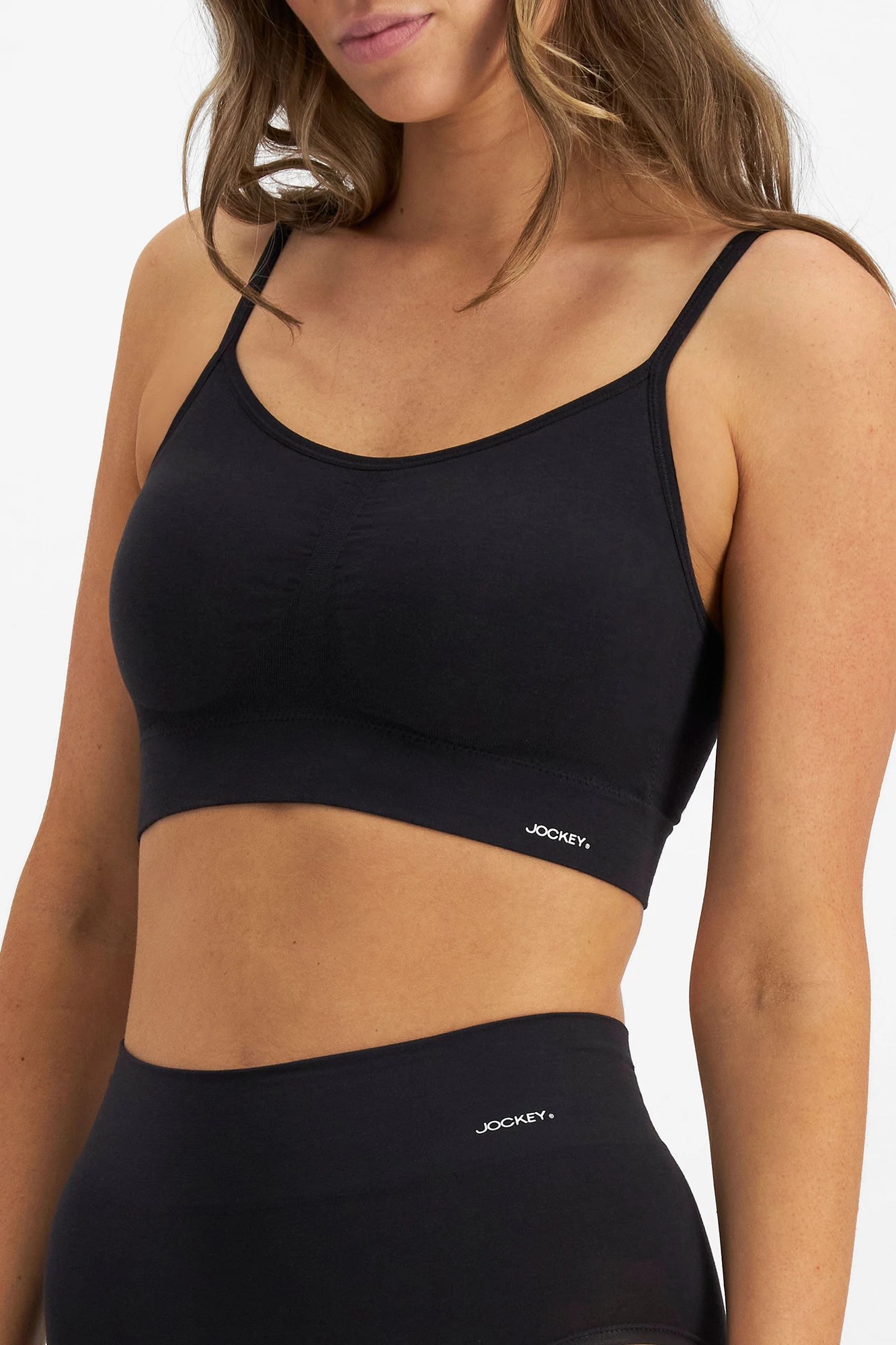 Jockey Skimmies® Crop Top; Style: WTB3 - Black