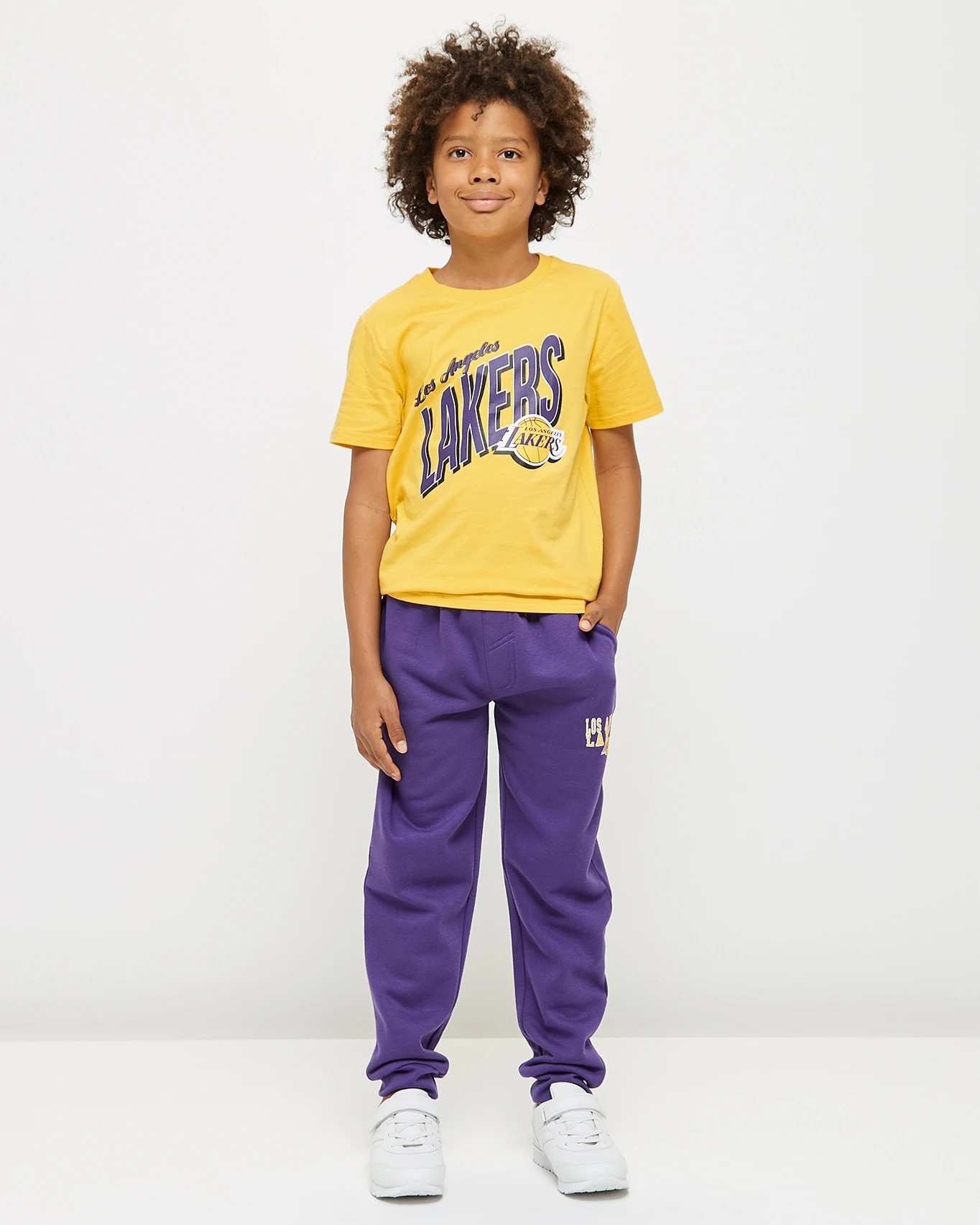 Lakers T-shirt and Jogging Bottoms Set