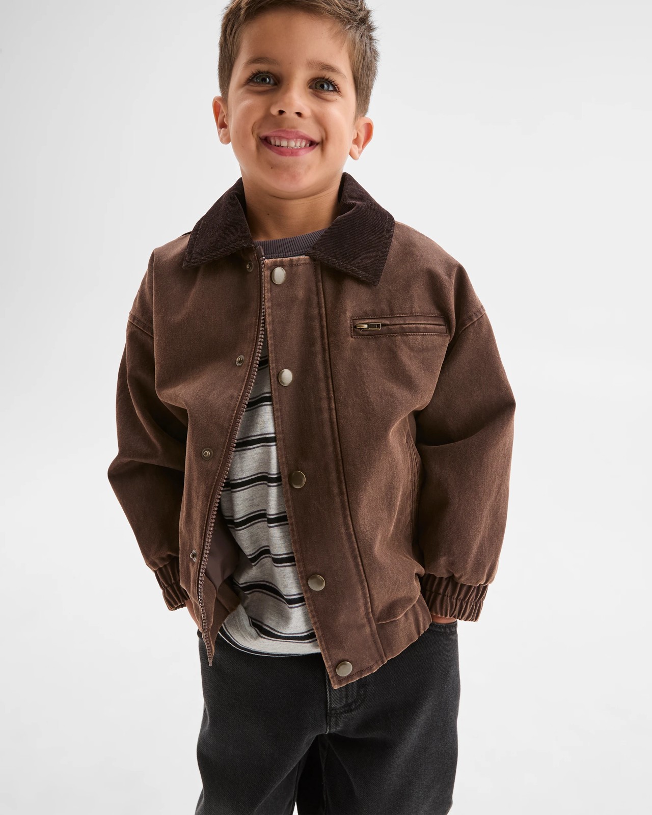 Australian Cotton Blend Waxed Jacket 3 of 5