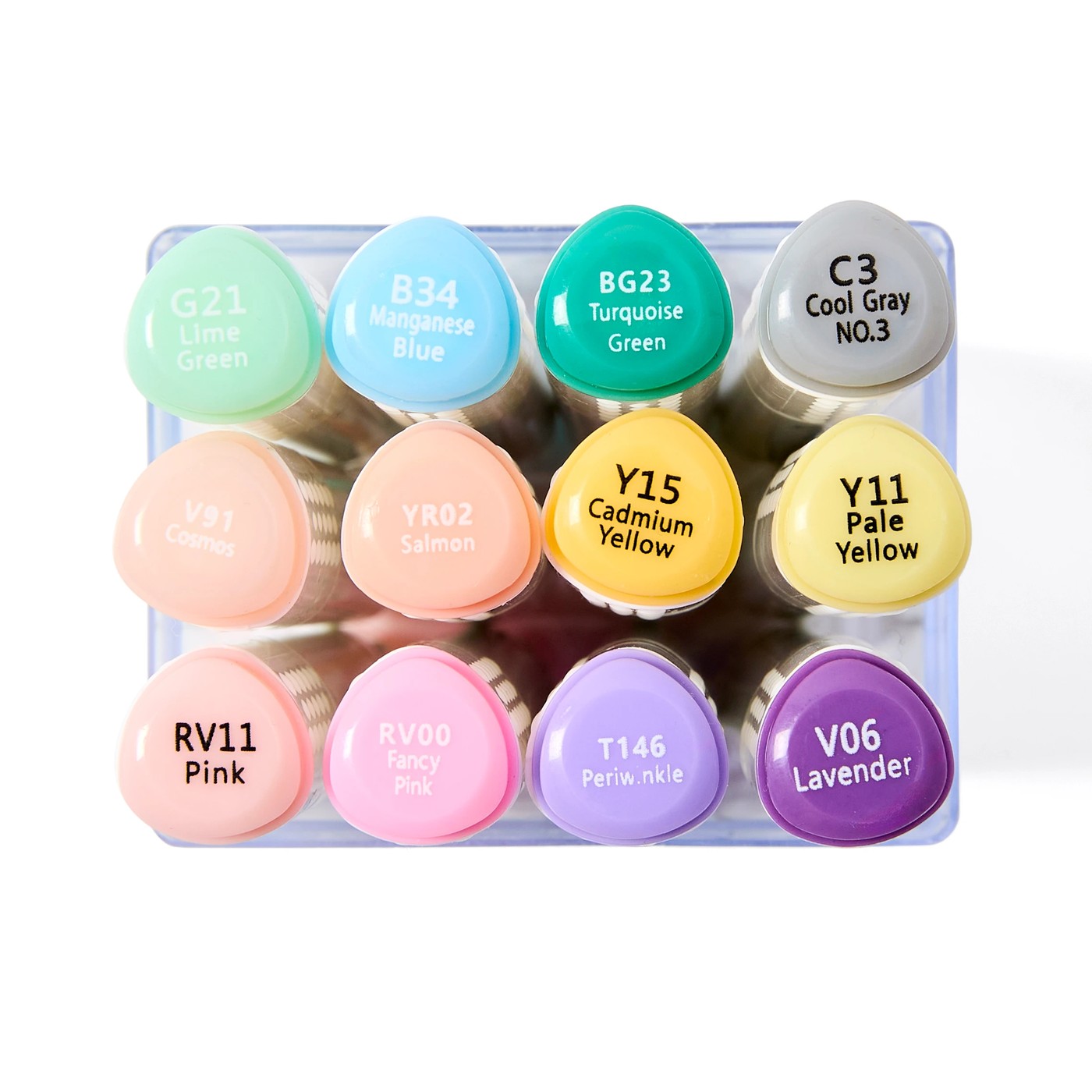 Dual Tip Graphic Markers, 12 Pack - Anko 6 of 6