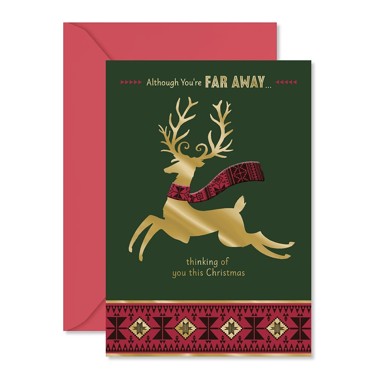 Hallmark Christmas Card - Reindeer 2 of 3