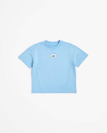 Australian Cotton Oversize Panelled T-shirt