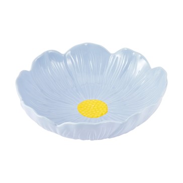 Blue Large Floral Bowl - Anko