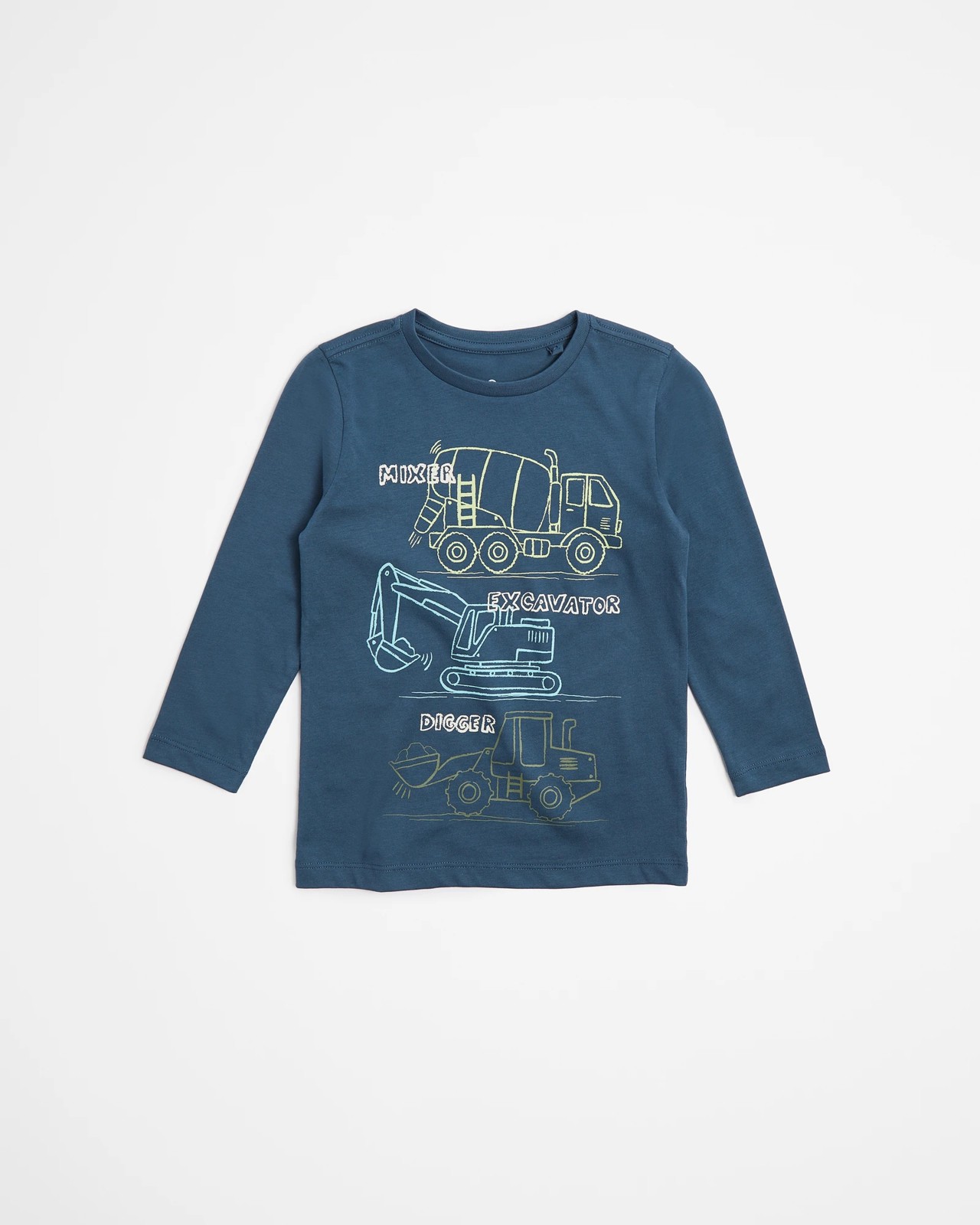 Boys Long Sleeve 3 Pack Tops - Multi Digger | Target Australia