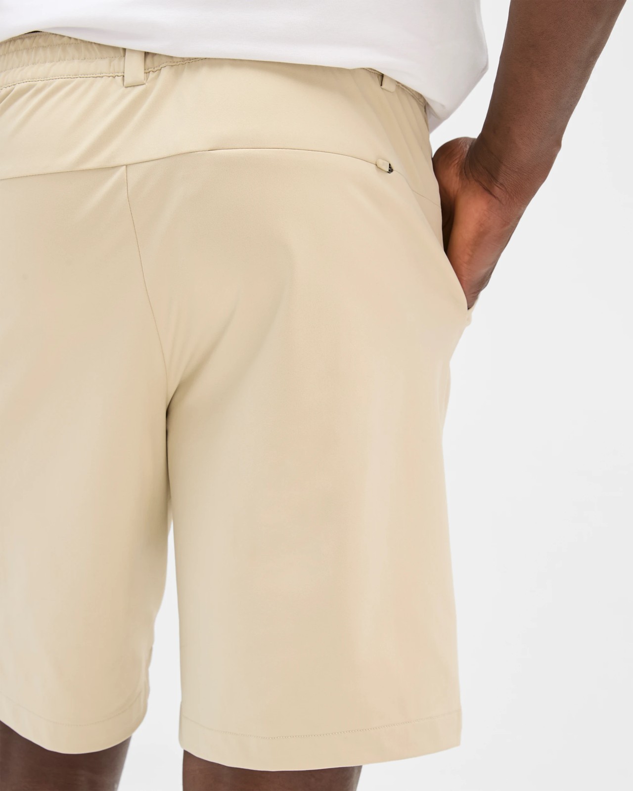 Active Hybrid Stretch Chino Shorts - Agate Grey 5 of 6