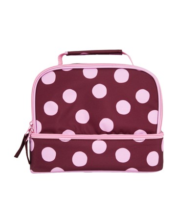 Anko Polka Dot Insulated Twin Deck Lunch Bag