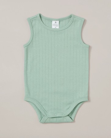 Baby Organic Cotton Pointelle Bodysuit