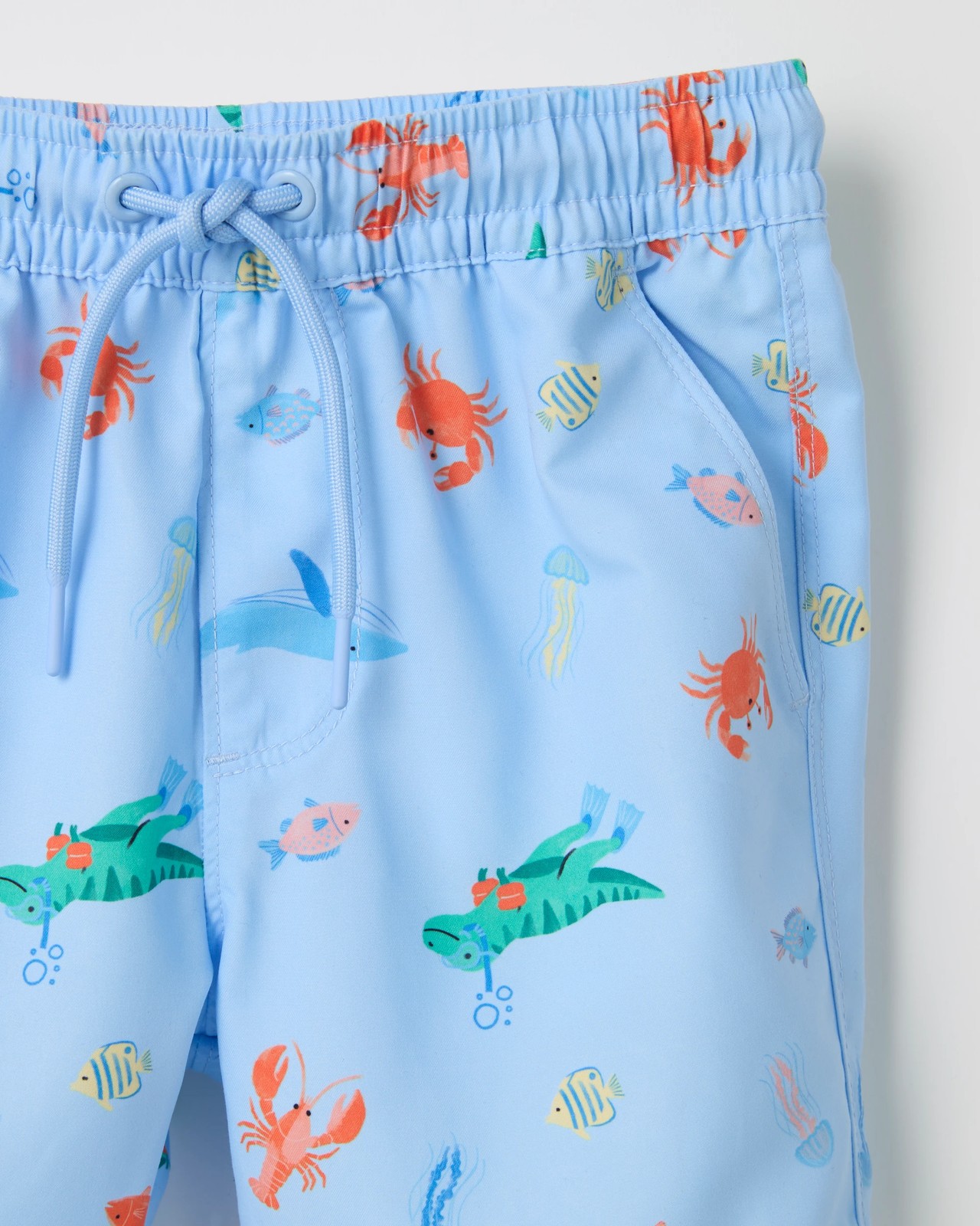 Swim Boardshorts - Blue Print 2 of 2