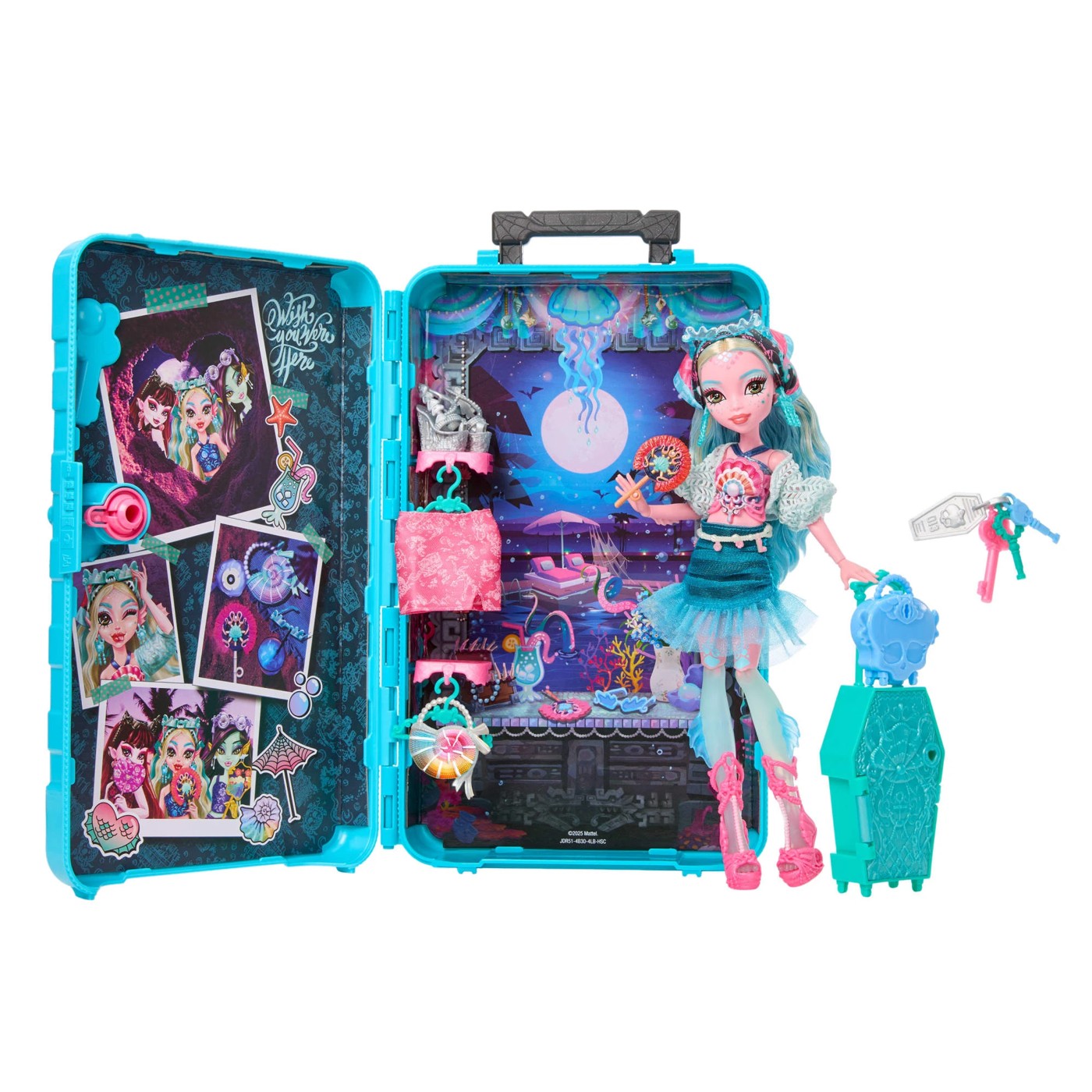Monster High Skulltimate Secrets Gore-geous Oasis Lagoona Blue Playset 5 of 5