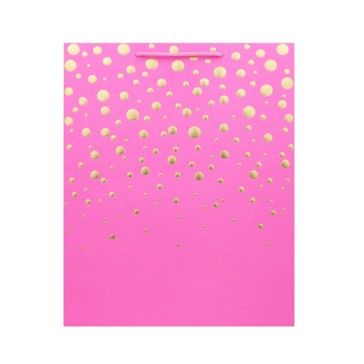 Hallmark Gift Bag - Large, Pink Dots