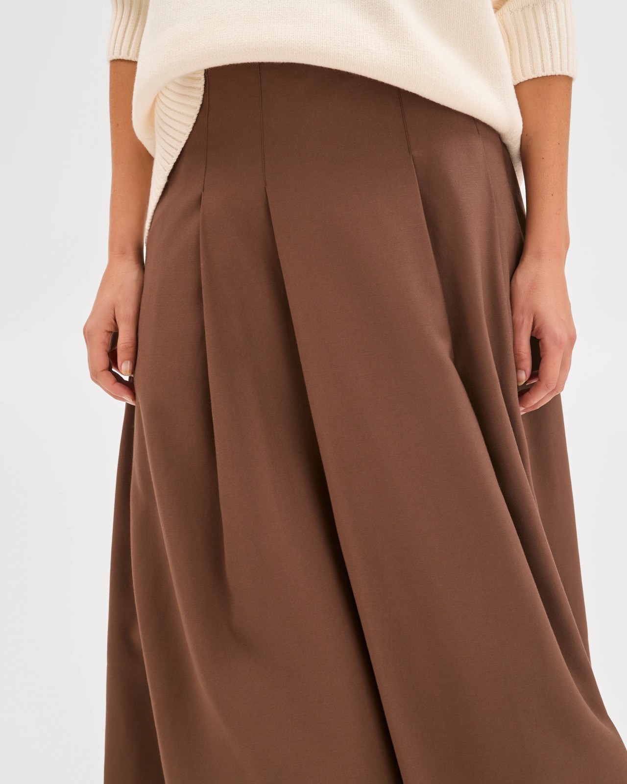 Box Pleat Midi Skirt 5 of 5