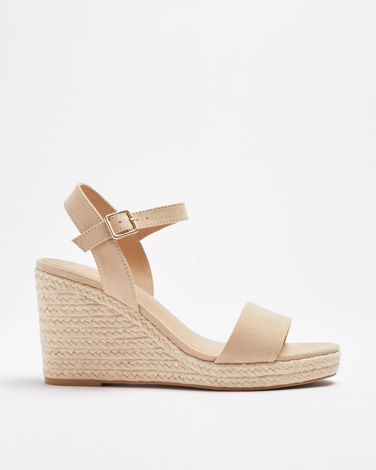 Womens tan best sale espadrille wedges