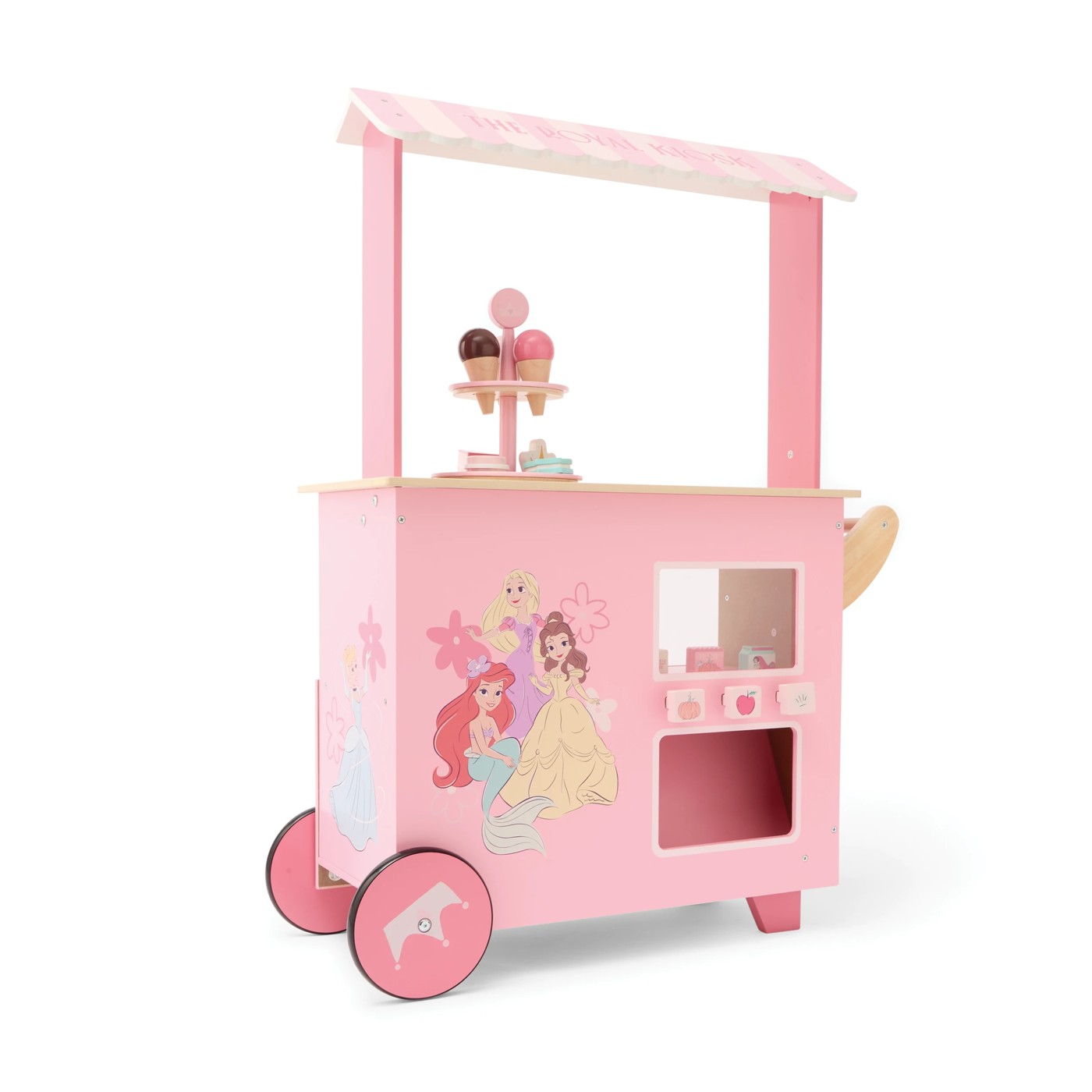 Disney Princess Wooden Ice Cream Vending Cart 3 of 6
