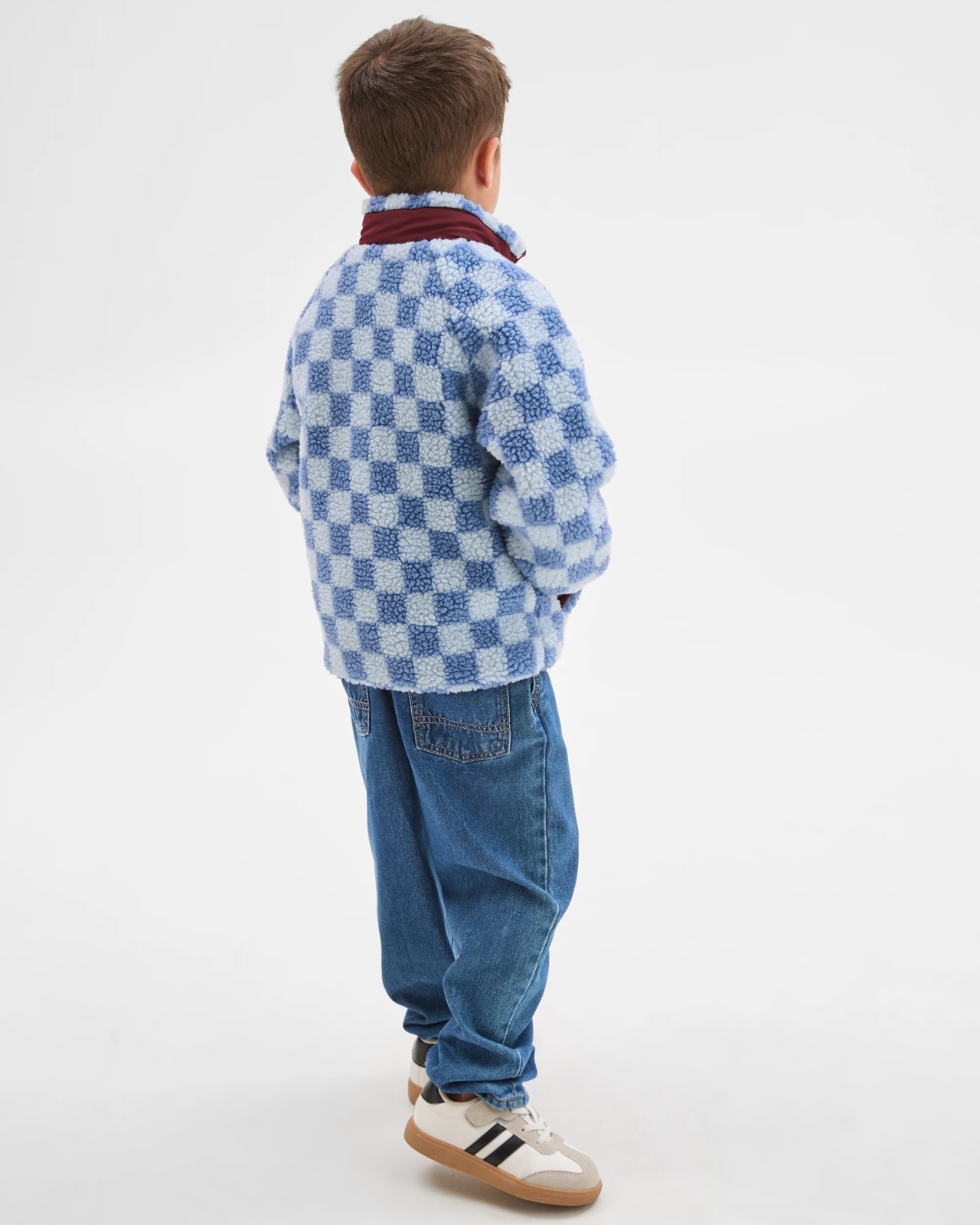 Teddy Fleece Zip Through Sweat Top 5 of 5