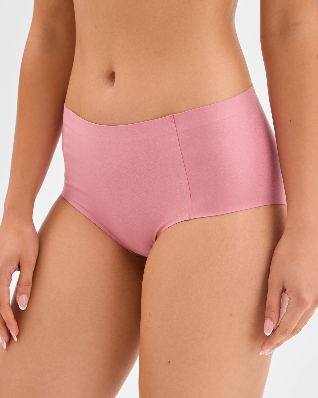 Smooth Moves 2 Pack Bonded No Show Midi Briefs 3 of 4