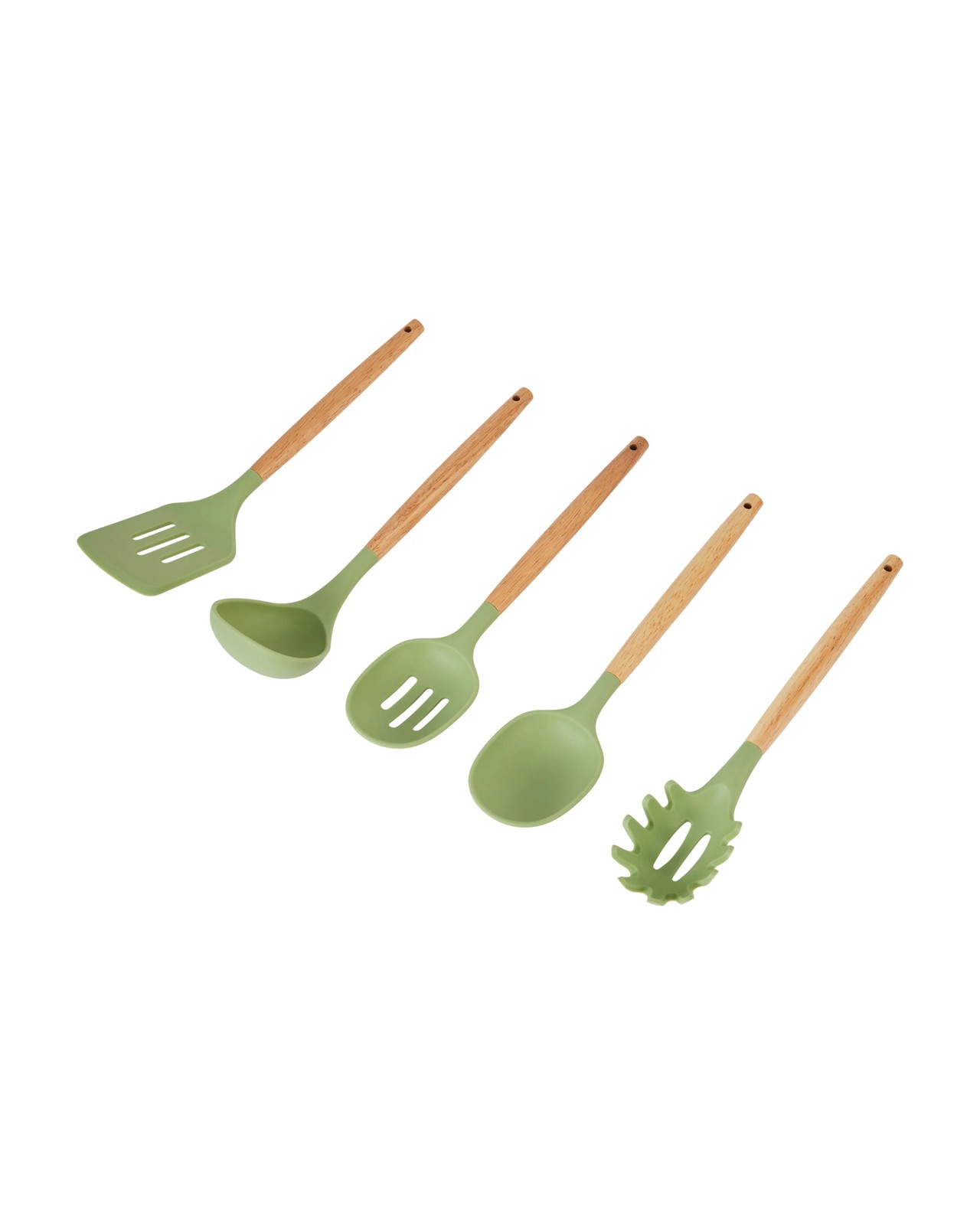 Anko Set of 5 Utensils - Green 2 of 6
