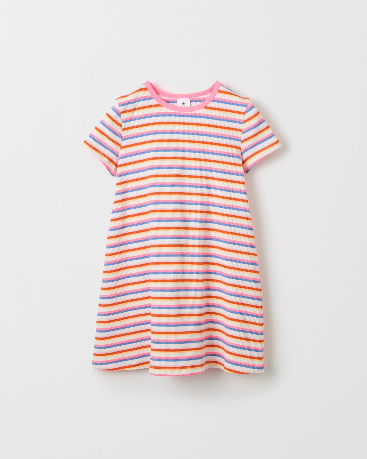 Australian Cotton A-Line Rib Knit Dress 5 of 6