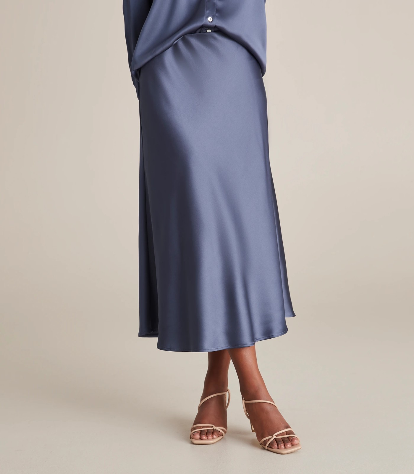 Satin midi clearance skirt target