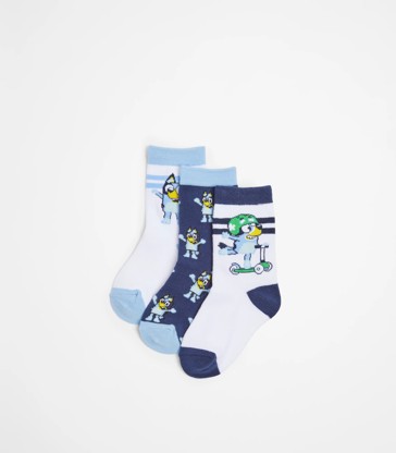 Bluey Crew Socks 3 Pack